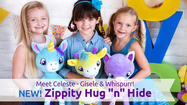Meet & Greet our New Stuffed Animals Zippity Hug "n" Hides- Adora.com