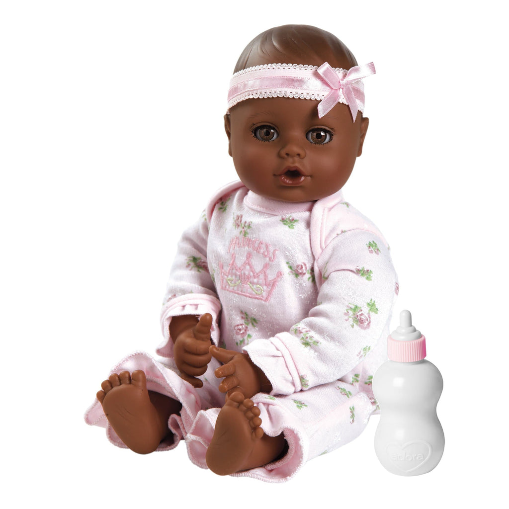 Adora PlayTime Baby Doll African American Little Princess, 13 inch