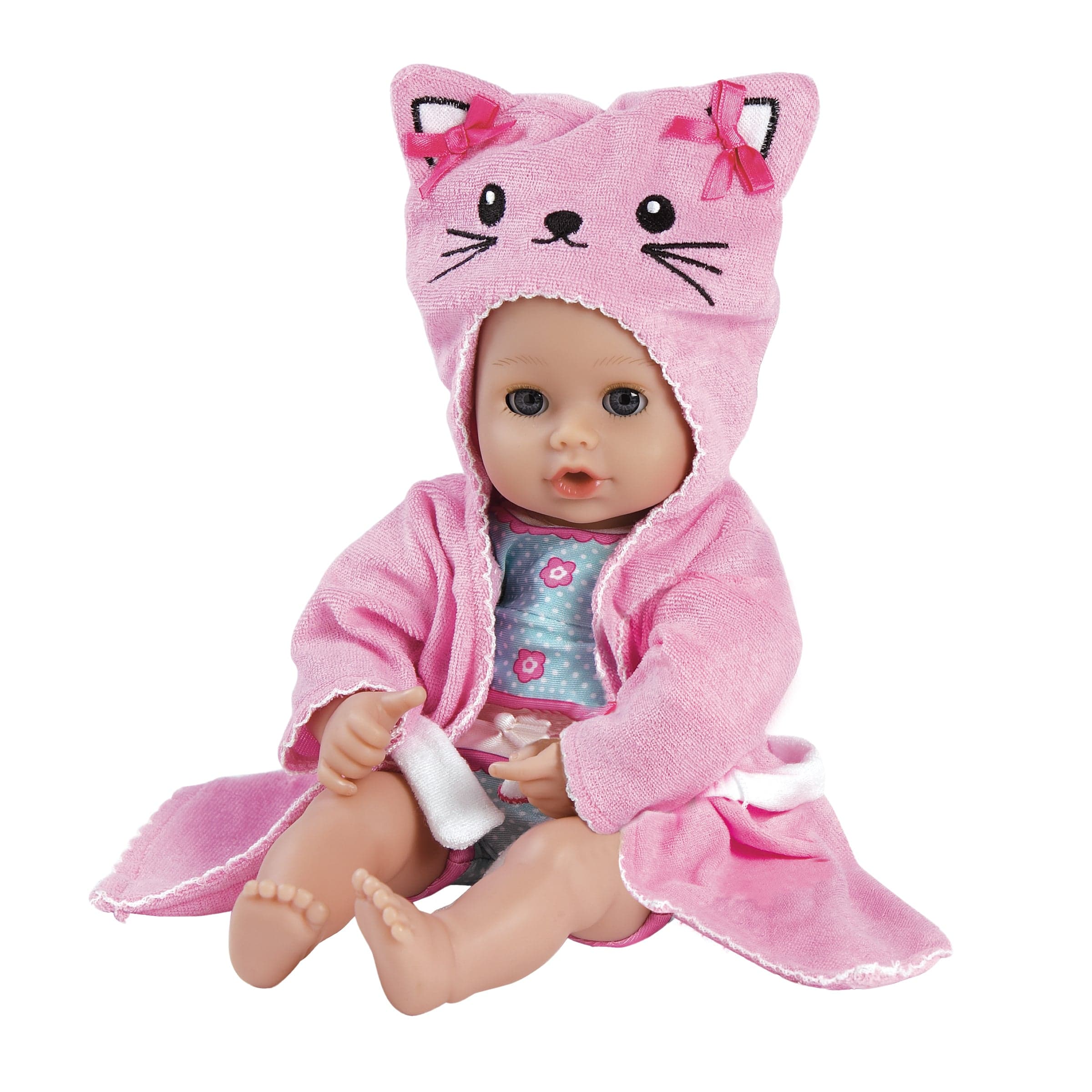 Adora BathTime Kitty Baby Doll, Doll Clothes & Accessories Set
