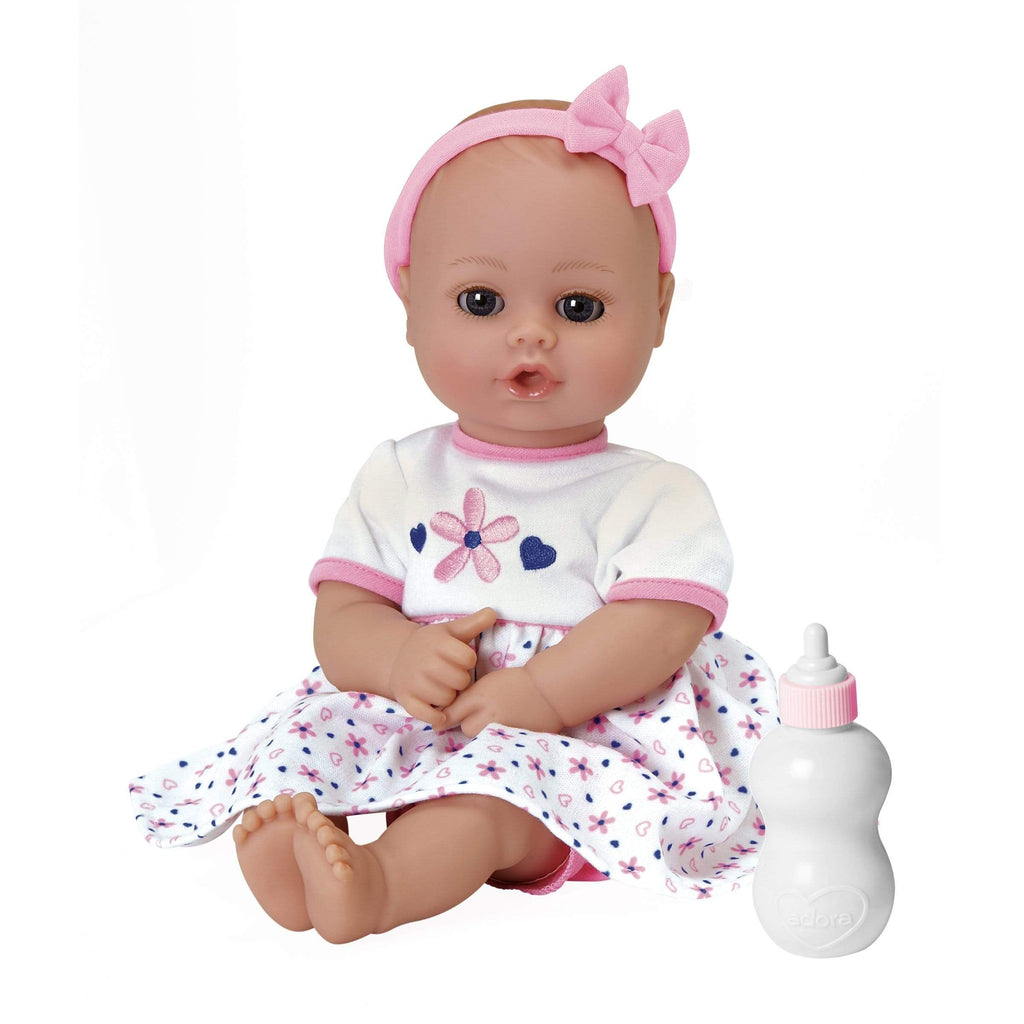 Adora PlayTime Baby Doll Petal Pink, Baby Doll for Toddlers 1+