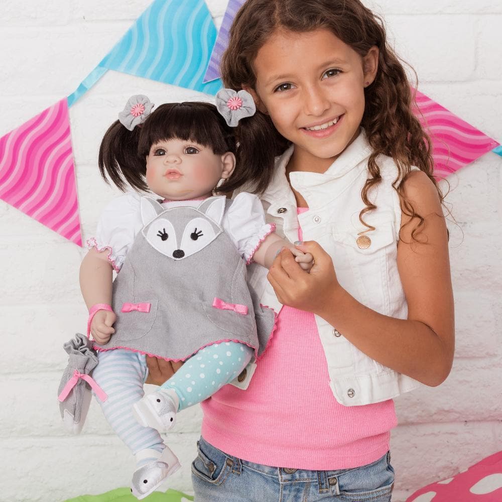 Adora 20 inch Realistic Toddler Baby Doll for Kids - Silver Fox