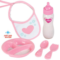 Adora Baby Doll Accesorries - 5 piece Magic Feeding Set