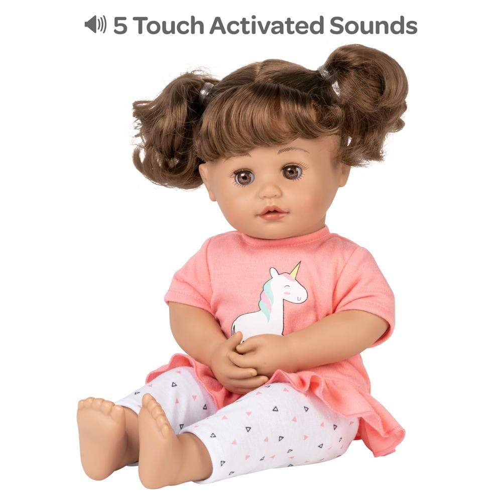 Adora Interactive Baby Doll, 15 inch My Cuddle & Coo Unicorn Magic