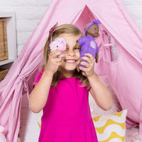 Adora Mini Baby Doll with a Baby Lion Stuffed Animal - Be Bright Tots