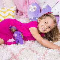 Adora Mini Baby Doll with a Baby Lion Stuffed Animal - Be Bright Tots