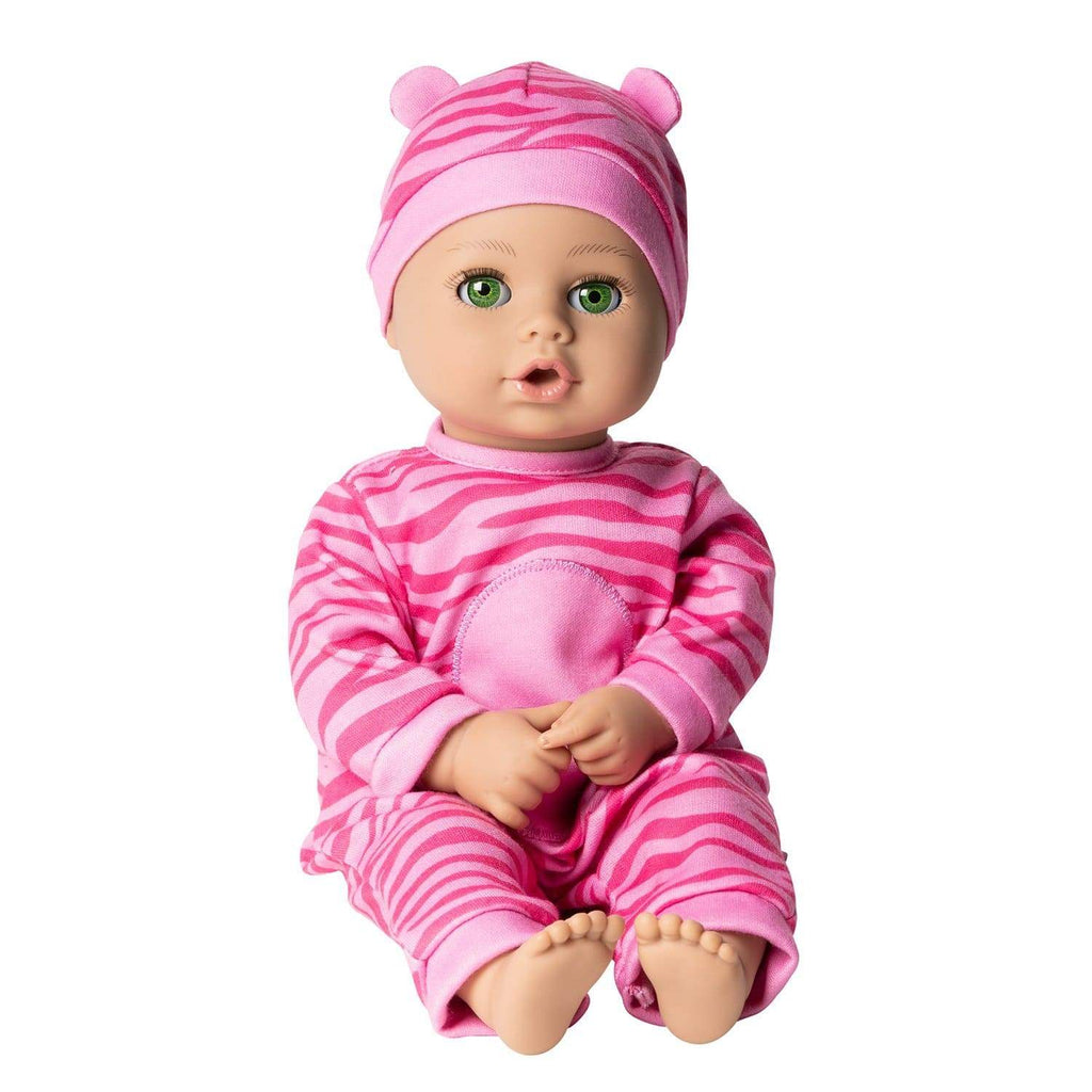 Adora PlayTime Baby Doll Tiger Bright, Pink Baby Doll for Toddlers 1+
