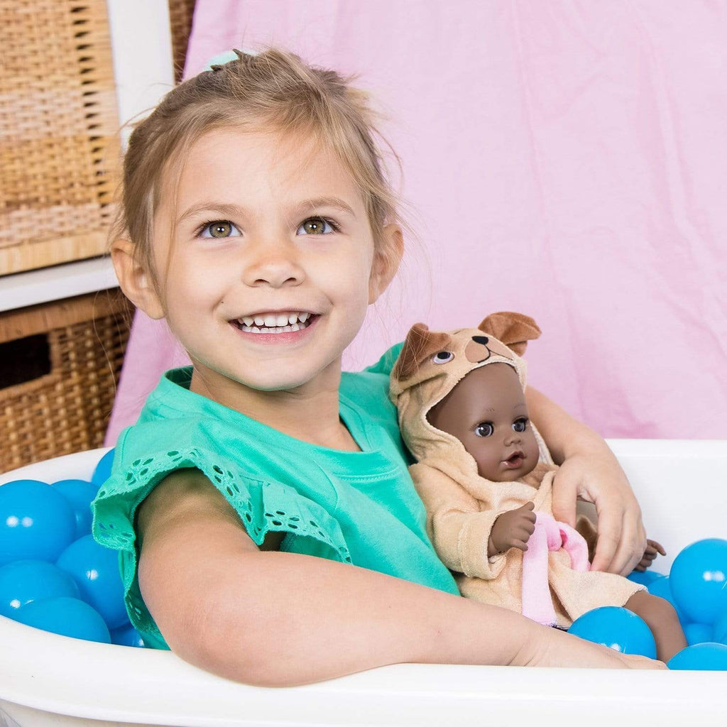 Adora Doll Toddler Water Bath Toys BathTime Baby Puggy Love, 13" Doll