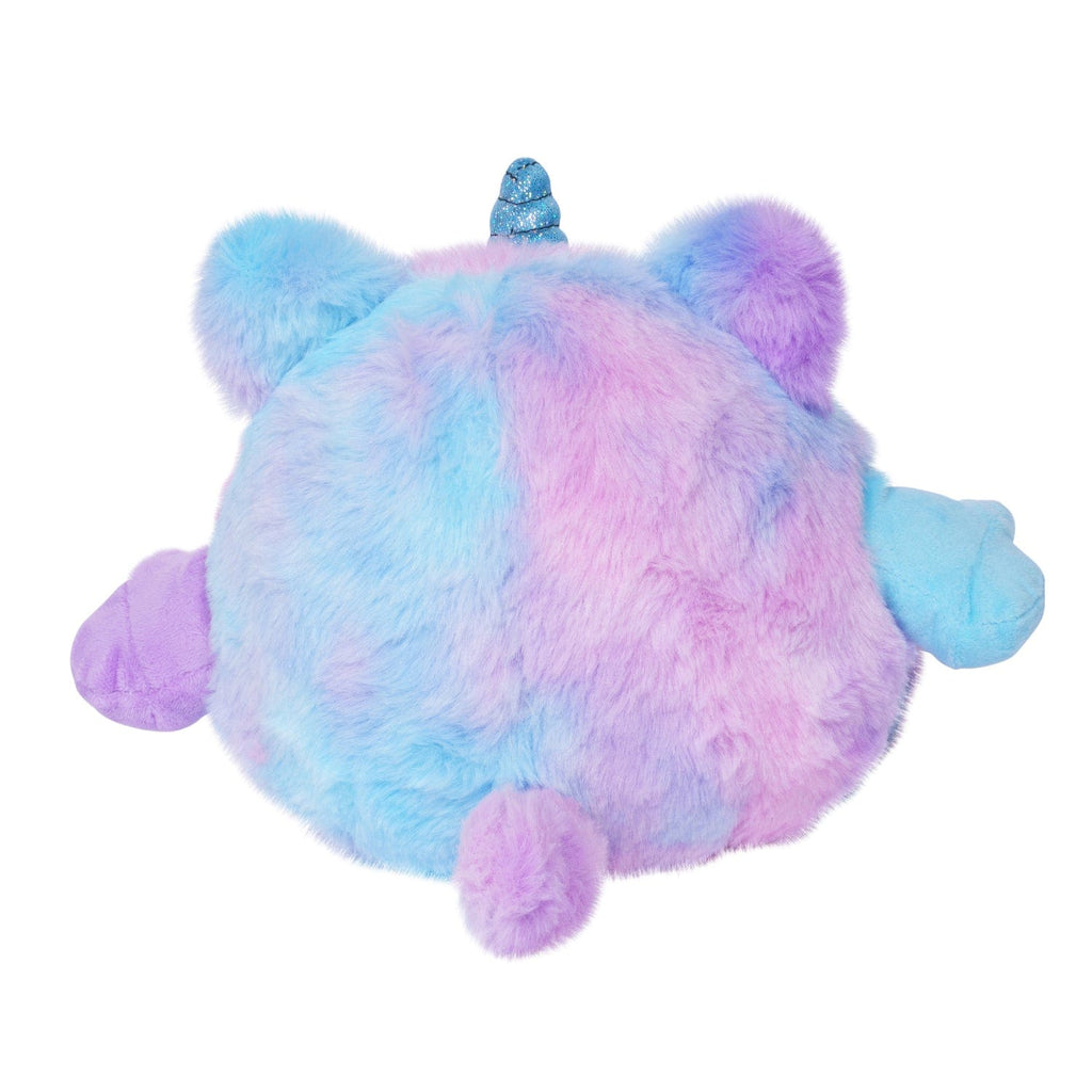 Adora's Kitty Calm Cuddle Monster cute stuffed animal has ultra-soft faux fur to provide maximum soothing, plus built-in fidget toys in her paws, ears, and tail to provide sensory relief. She has a 1 lb. weighted body to help relieve anxiety and stress, plus her 7" size is perfect for little hands. 