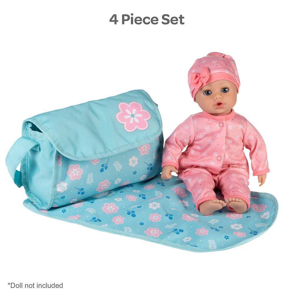 Adora Baby Doll Accessories - Flower Power Diaper Bag