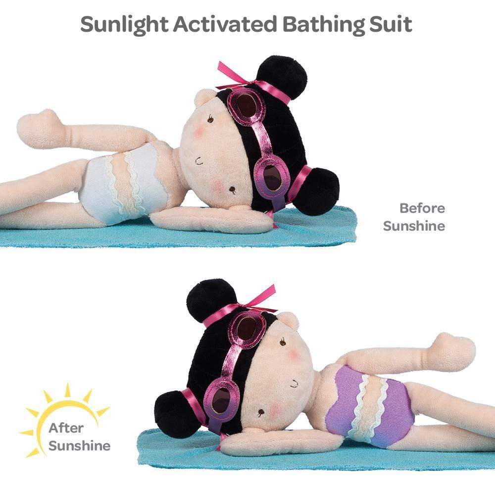 Adora Doll - Sunshine Friend Violet, UV Light Activated Bathing Suit