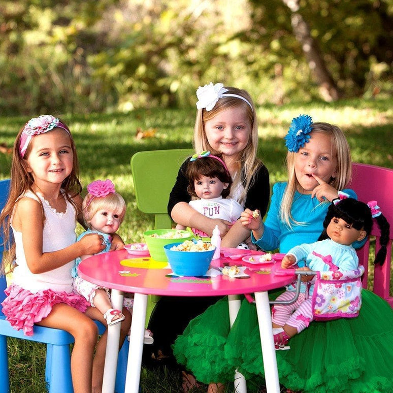 Adora Baby Doll Accessories Portable Table Feeding Seat, fits 15-16