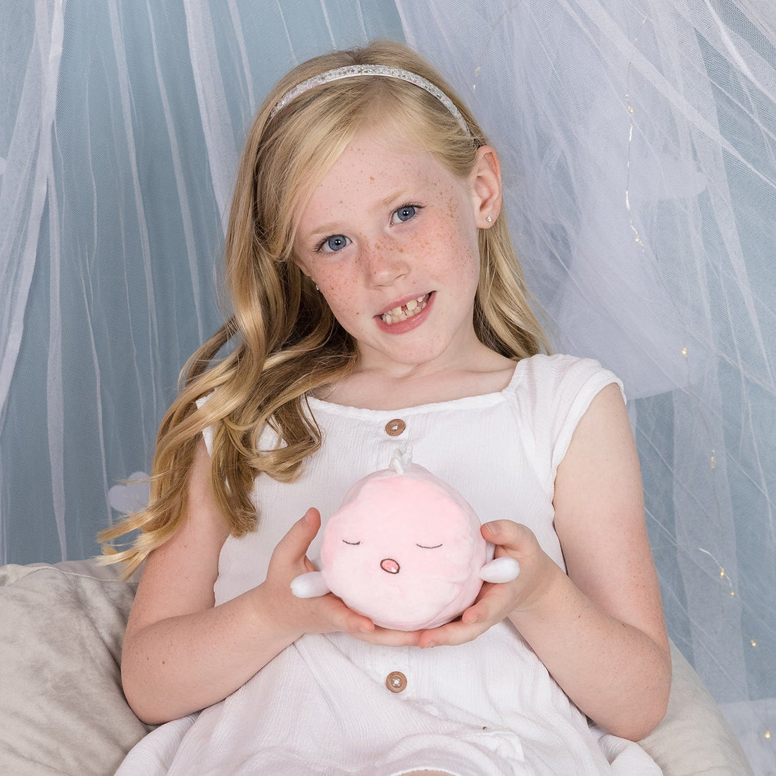 Adora Squishy Snuggle & Glow Reversible Plushie Dino Pet