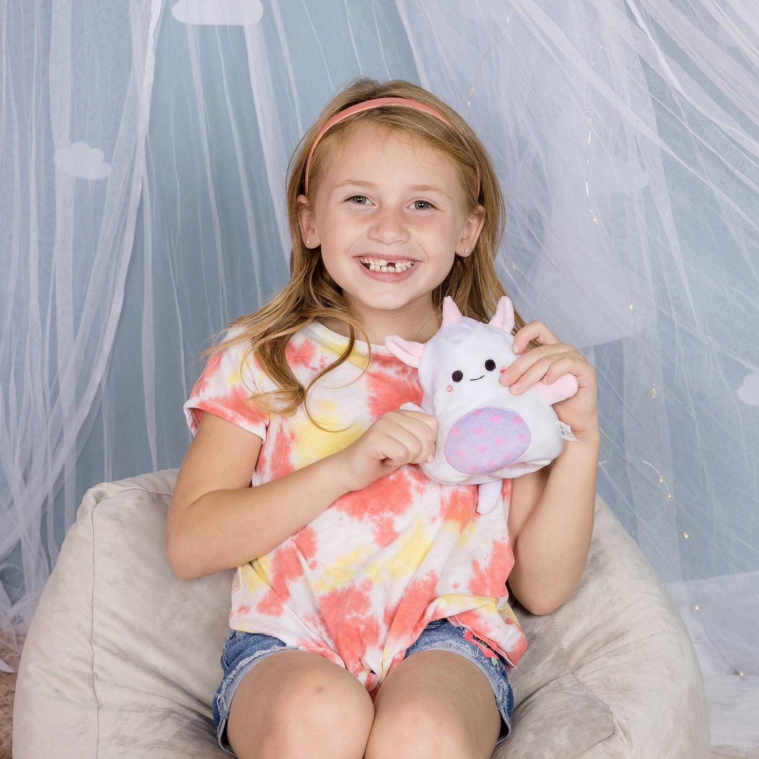 Adora Squishy Snuggle & Glow Reversible Plushie Unicorn Pet