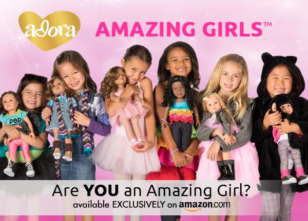 Say Hello To The Amazing Girls - 18 inch Dolls Exclusive to Amazon.com
