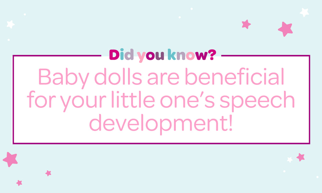 Benefits of Doll Play to Speech Development!