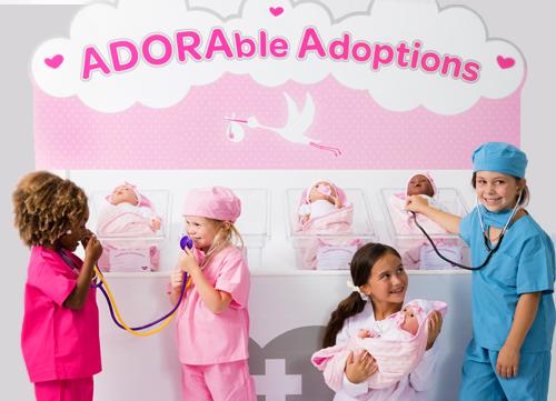 PRESS RELEASE: Adora Creates One-Of-A-Kind Experience with New Adoption Babies | Adora News