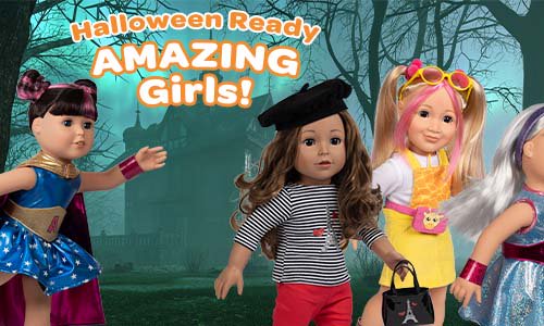 Adora's Amazing Girls are Halloween Ready!