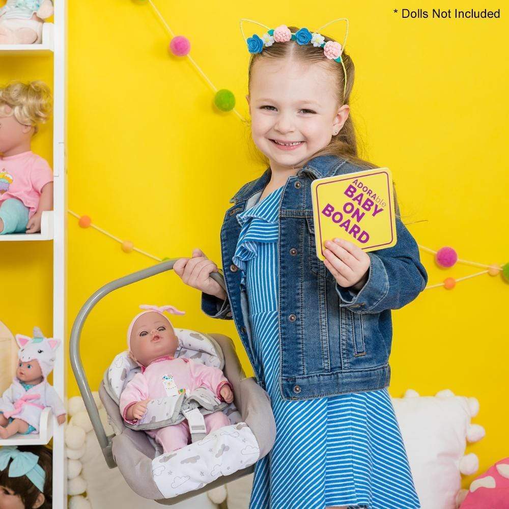 Adora Twinkle Stars Baby Doll Accessories - Diaper Bags & Strollers