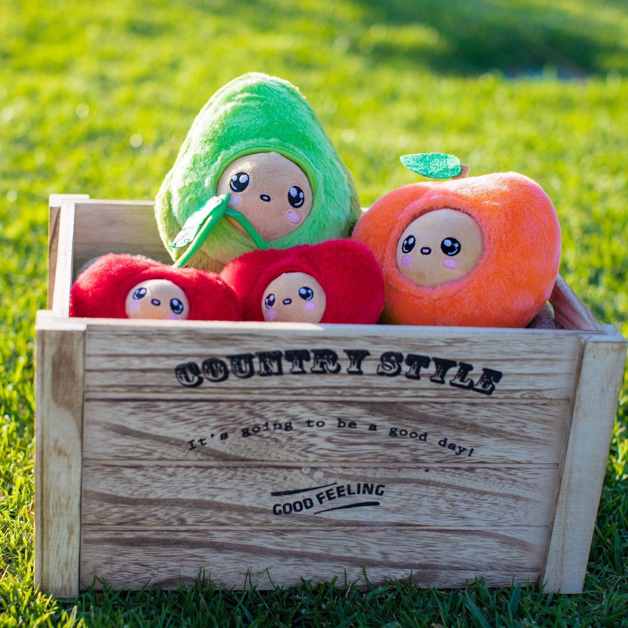 Adora Soft Fruit Plush 3-Piece Set, 6