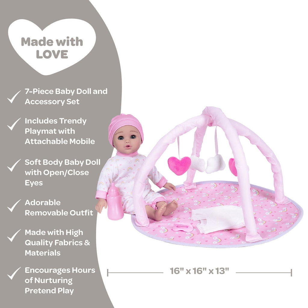 Doll play mat sales