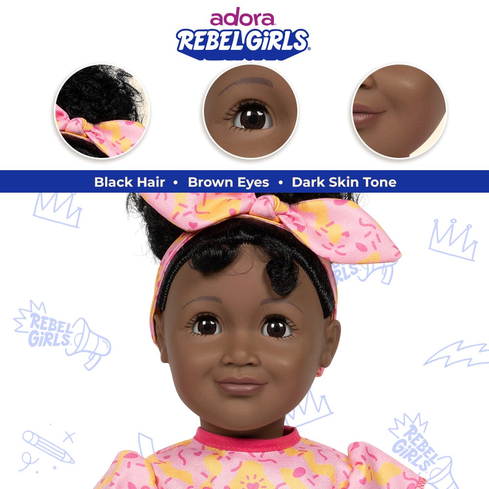 Adora 18" Rebel Girls Doll Champion, inspired by Wangari Maathai