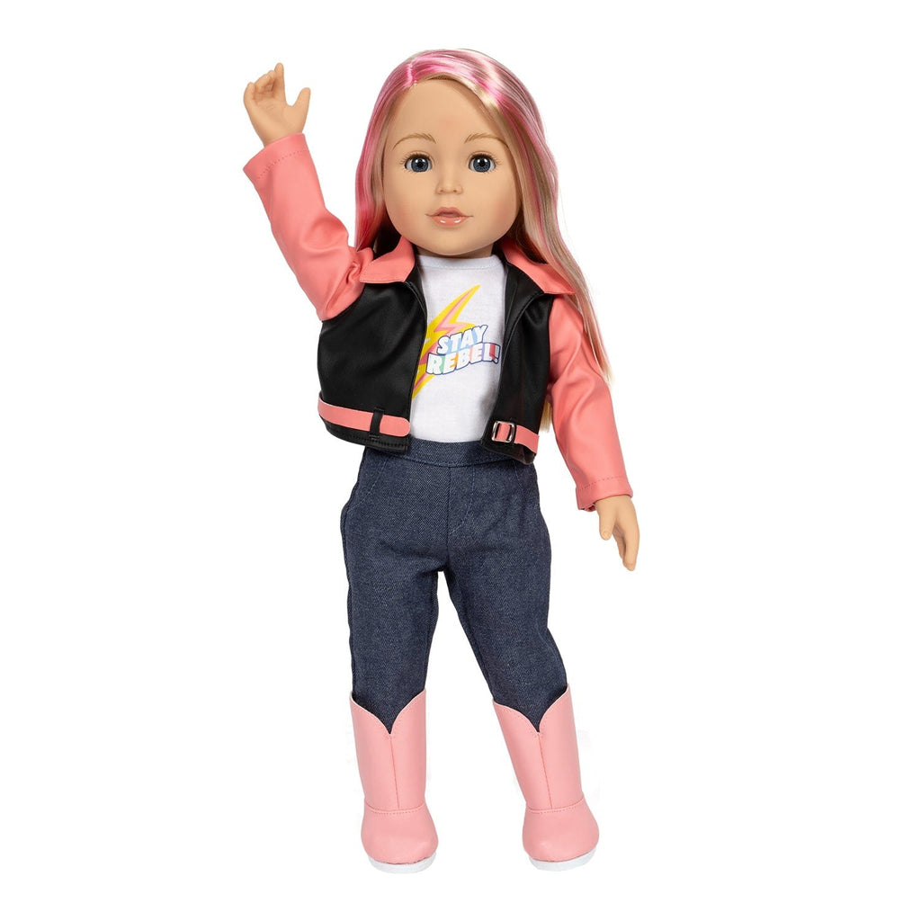 Adora 18" Rebel Girls Doll Champion, inspired by Motocross Ashley Fiolek
