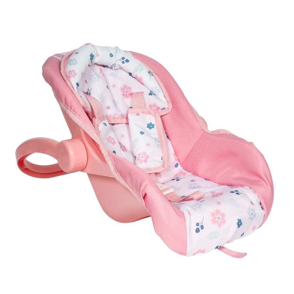 Adora Pink Blooms Doll Car Seat Carrier, fits up to 20" dolls, Age 2+

