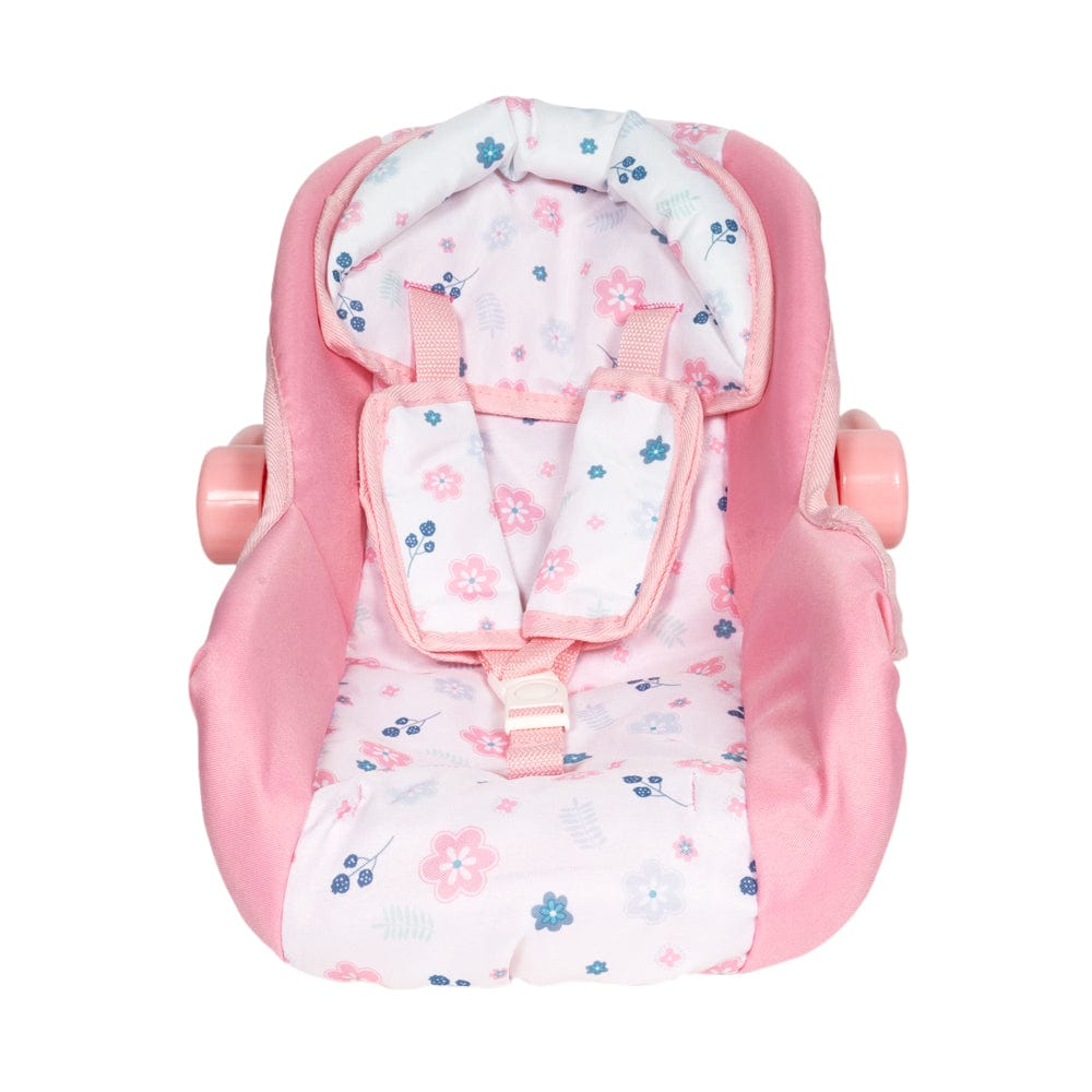 car seat and stroller girl Adora Pink Flower Car Seat