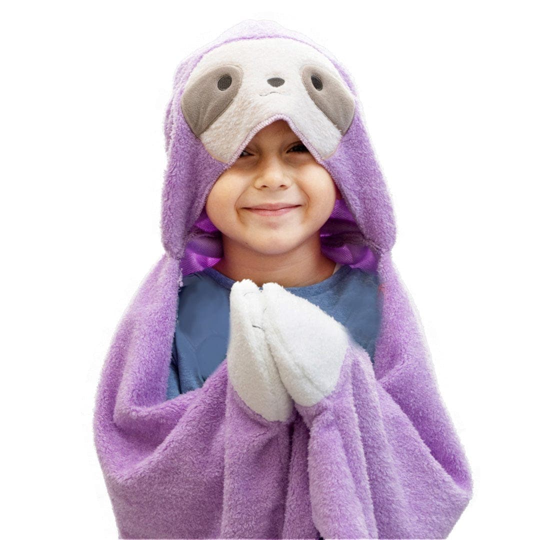 Adora Snuggle & Glow Sloth Plushie Hoodie, Glows in the Dark