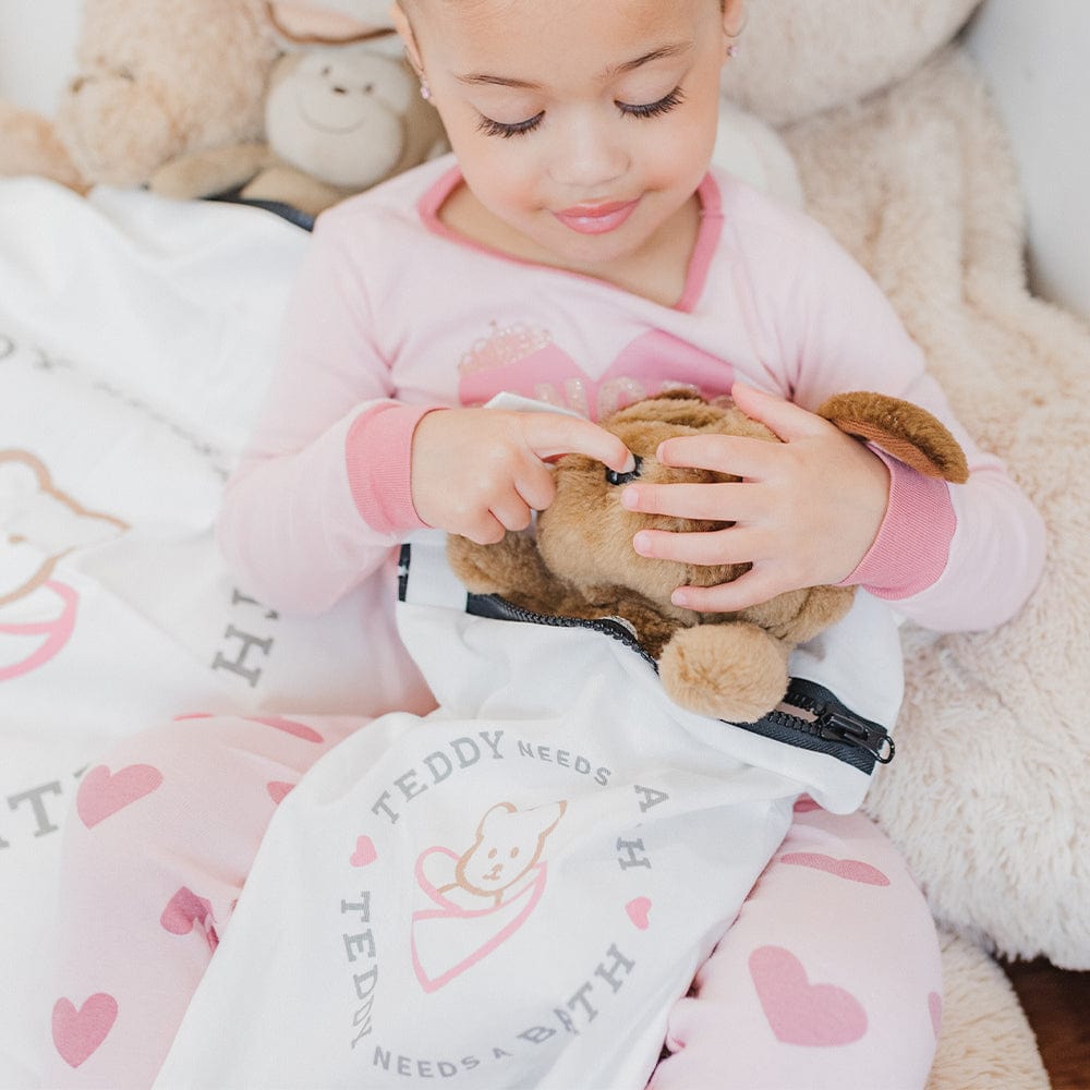 Teddy Needs a Bath Small Washer and Dryer Bag - 10