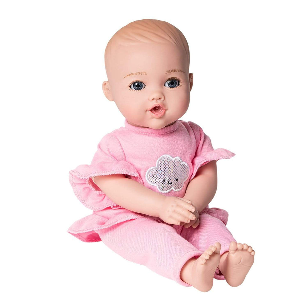 Adora Realistic Baby Doll for Kids- NurtureTime Baby Soft Pink Blue Eyes