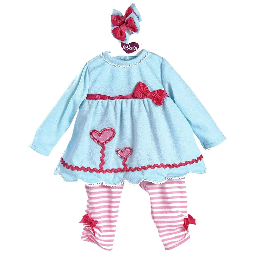 Adora Baby Doll Clothes & Dresses for 20" inch Doll Blooming Hearts Outfit