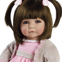 Adora ToddlerTime Baby Doll, 20 inch Baby for Kids Sweet Cheeks