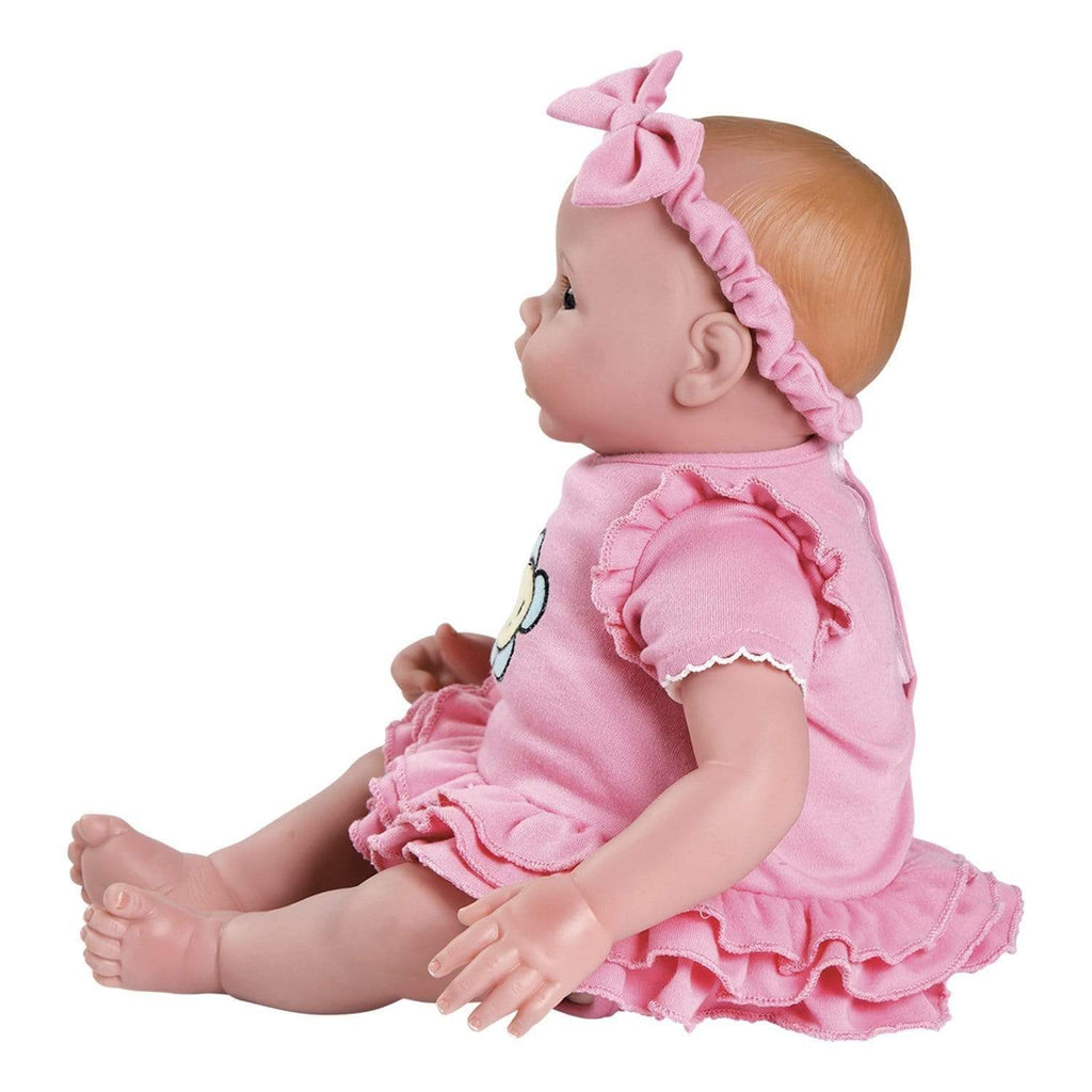 Adora BabyTime Doll, Realistic & Lifelike 16" Baby Doll Pink