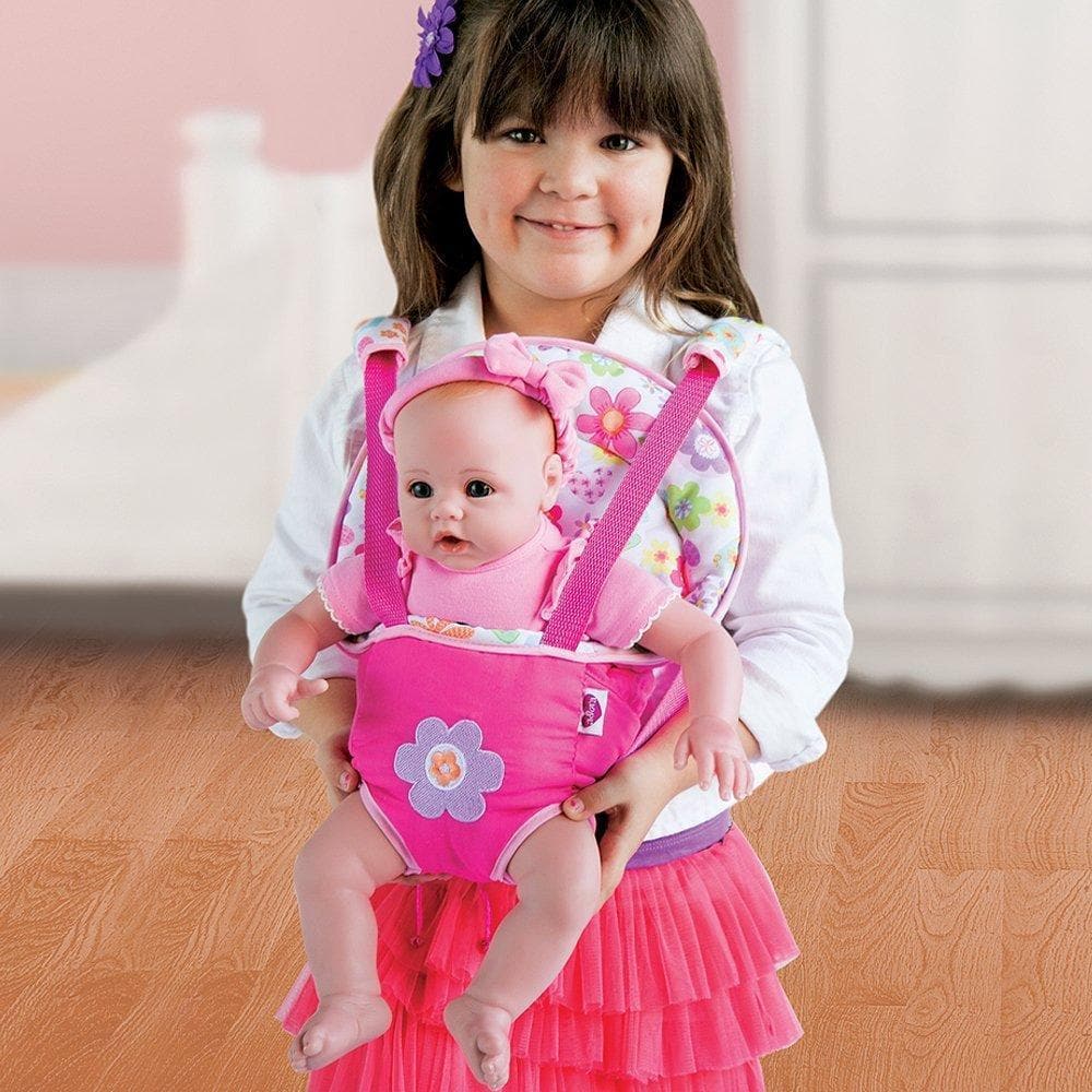 Adora BabyTime Doll, Realistic & Lifelike 16" Baby Doll Pink