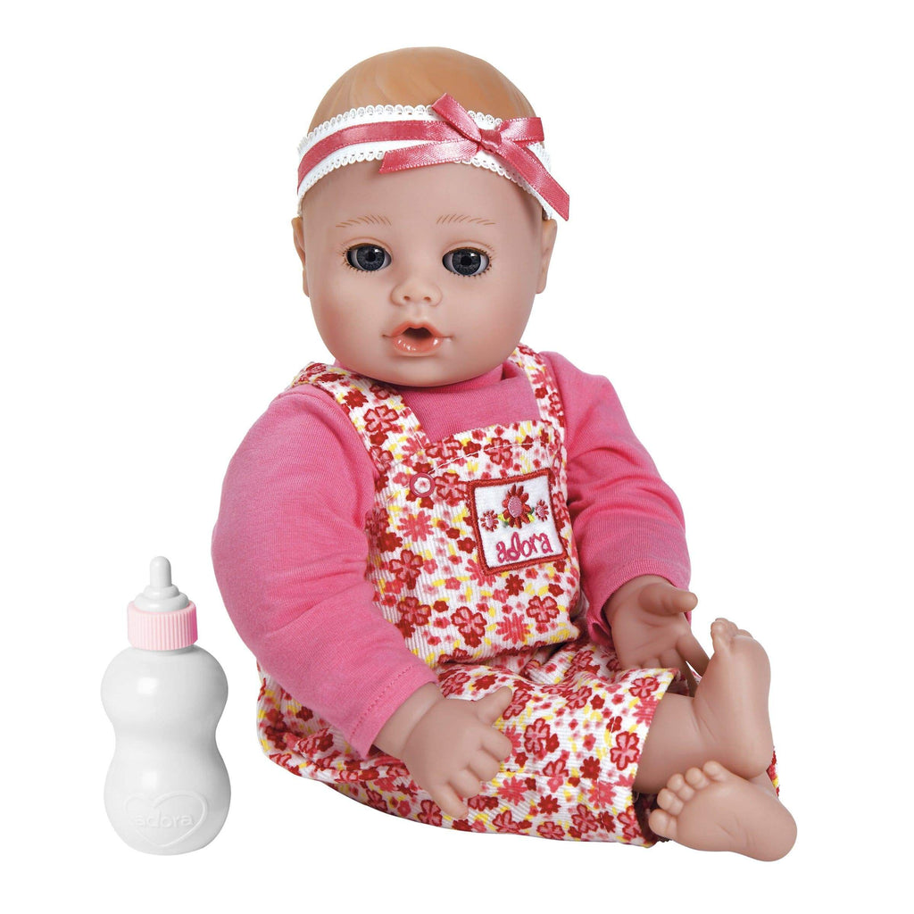 Adora PlayTime Baby Doll Flower, Baby Toy for 1 Year Old Girls