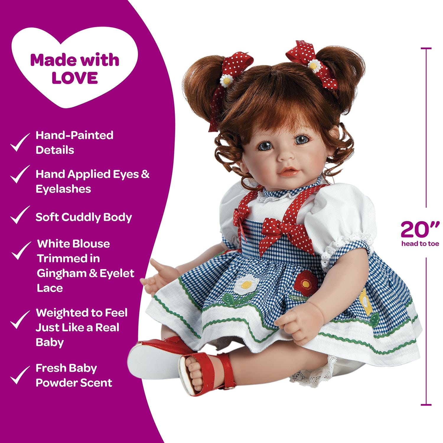 Adora Toddlertime Daisy Delight Baby Doll, Doll Clothes & Accessories Set