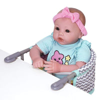 Zig Zag Portable Table Feeding Seat, Doll Accessory for 15-16