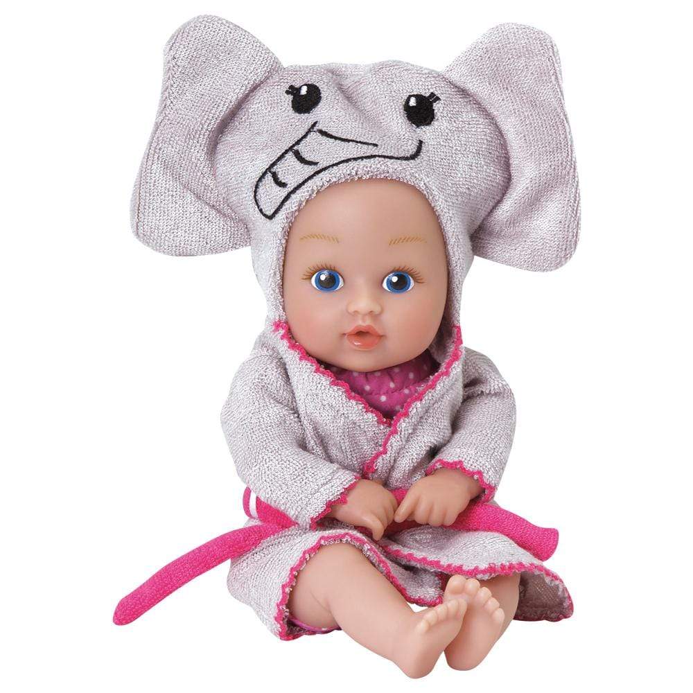 Adora 8.5" Bathtime Baby Tot Elephant - Washable, Soft & Cuddly Baby Doll for Ages 1+
