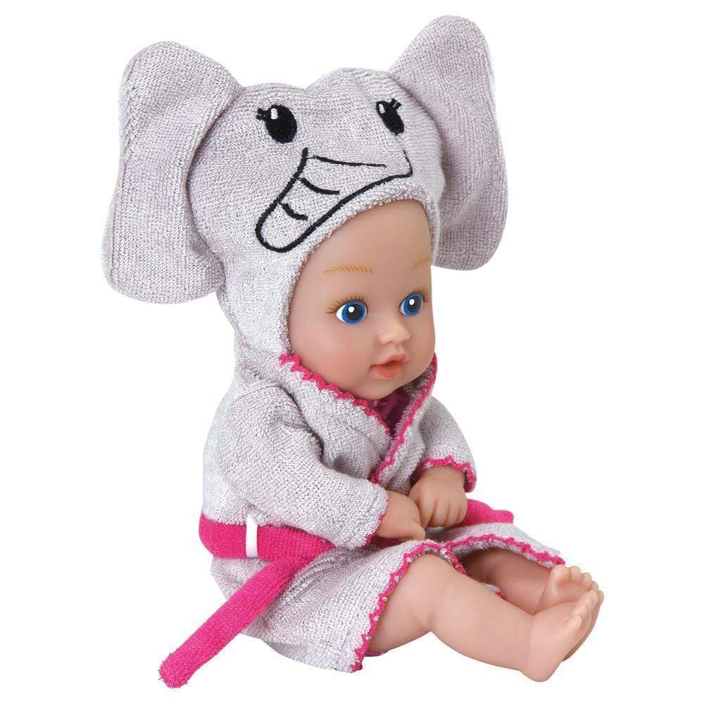 Adora 8.5" Bathtime Baby Tot Elephant - Washable, Soft & Cuddly Baby Doll for Ages 1+