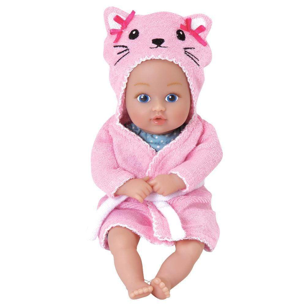 Adora Water Baby Doll BathTime Tot Kitty, 8.5 inch QuickDri Body