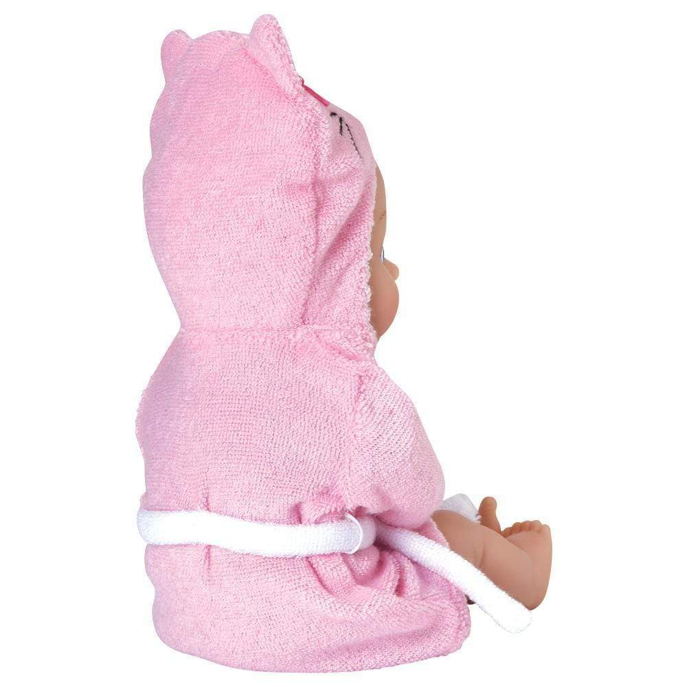 Adora 8.5" Bathtime Baby Tot Kitty - Washable, Soft & Cuddly Baby Doll for Ages 1+