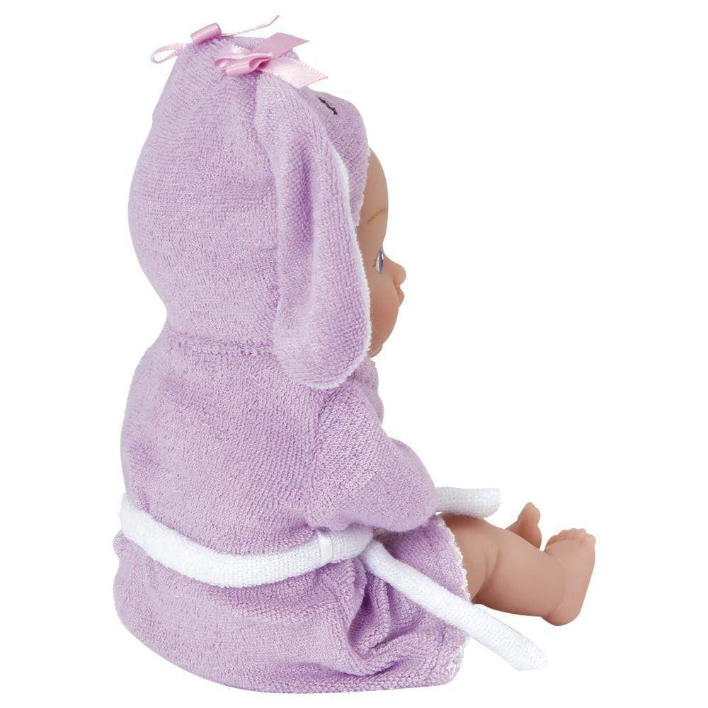 Adora 8.5" Bathtime Baby Tot Bunny - Washable, Soft & Cuddly Baby Doll for Ages 1+