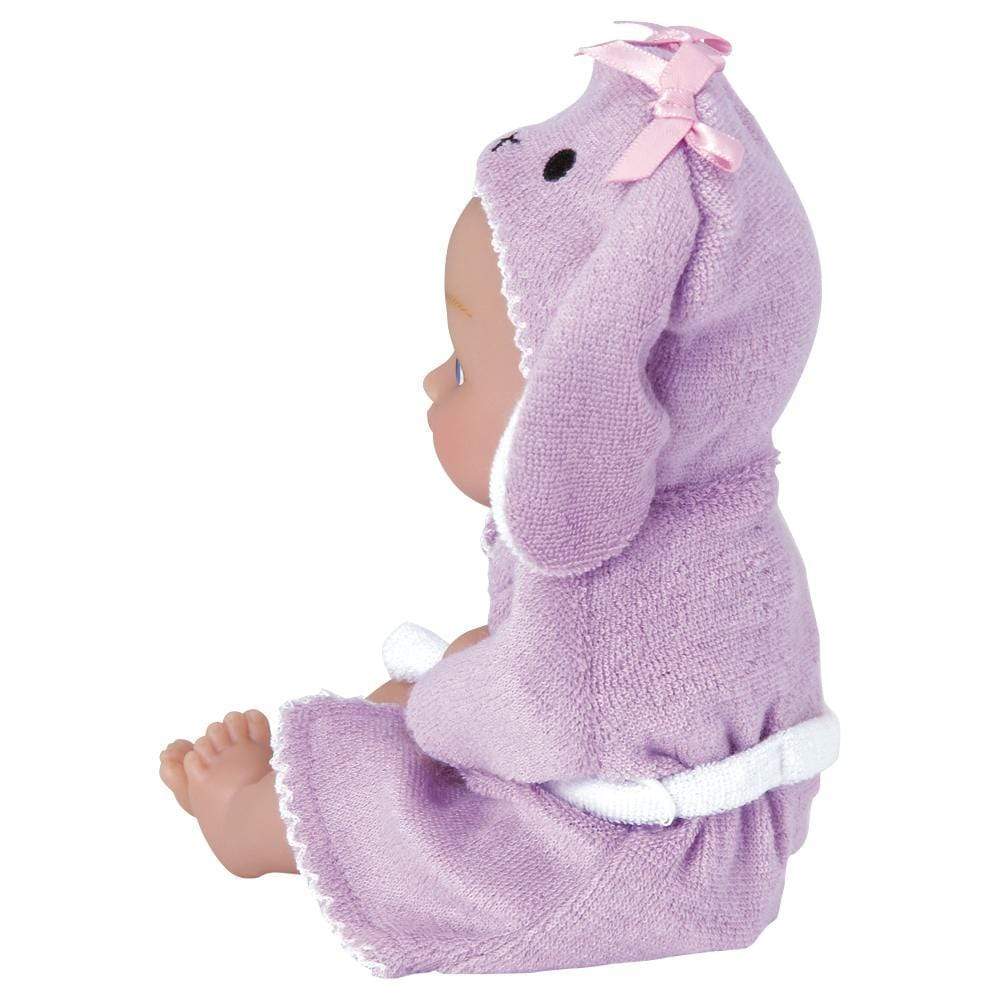 Adora 8.5" Bathtime Baby Tot Bunny - Washable, Soft & Cuddly Baby Doll for Ages 1+