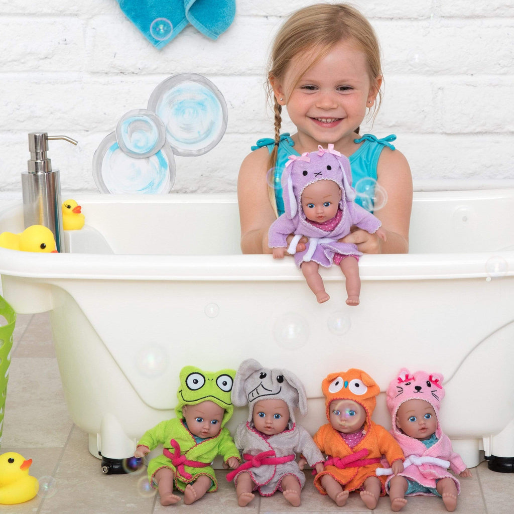 "Bunny" BathTime Baby Tot - 8.5 inch, Exclusive QuickDri™ Body | Adora