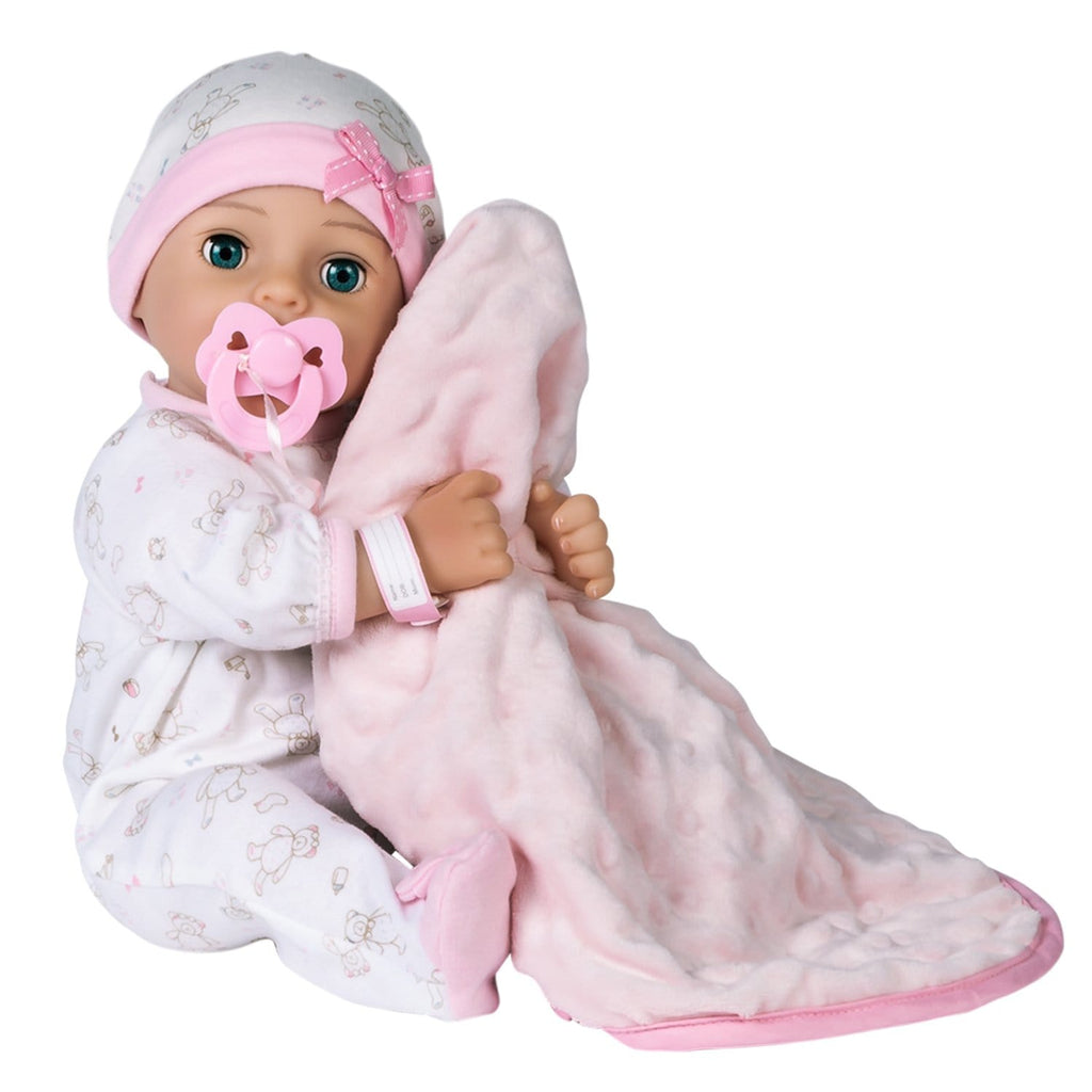 Adora Doll Adoption Lifelike Newborn Baby Doll Hope, 16 inch Adora