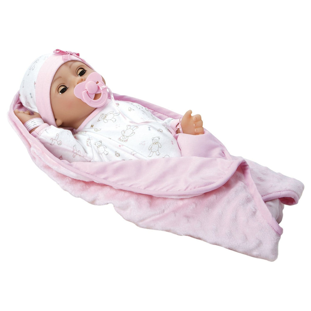 Adora Doll Adoption Lifelike Newborn Baby Doll Hope, 16 inch Adora