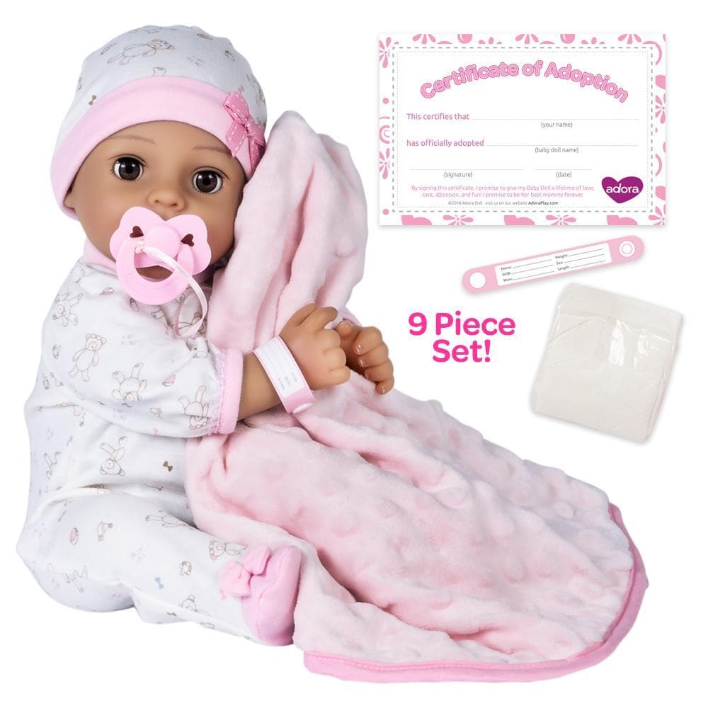 Adora Doll Adoption Newborn Baby Doll Precious, 16 inch - Adora