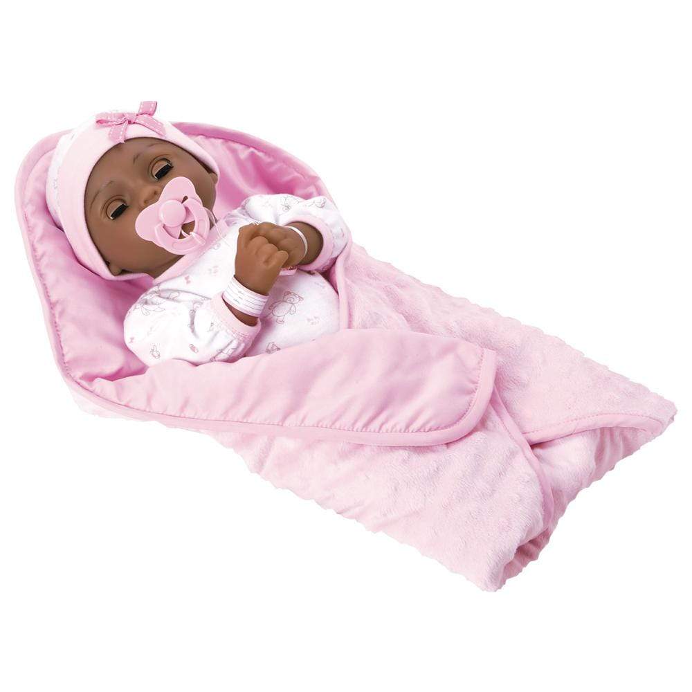 Adora Doll Adoption African American Baby Doll Joy, 16 inch Adora