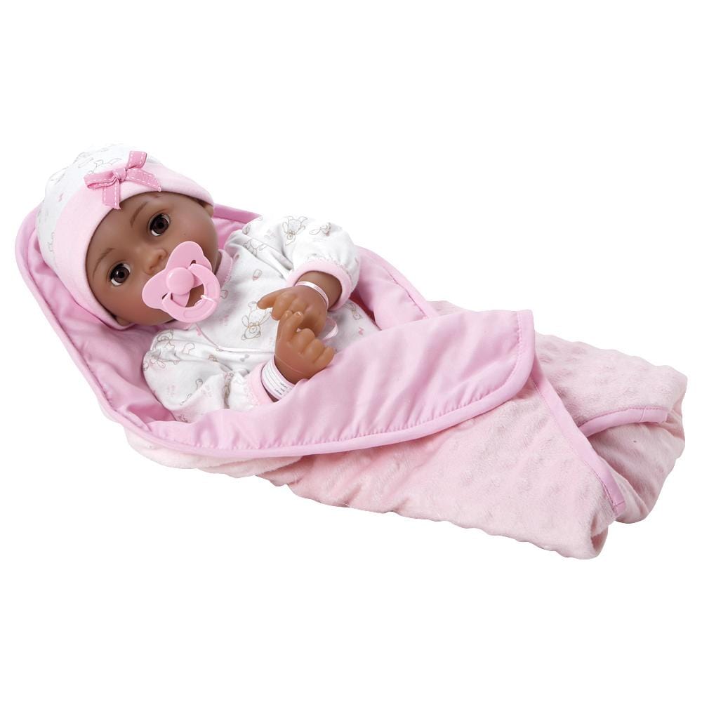 Adora Doll Adoption African American Baby Doll Joy, 16 inch Adora